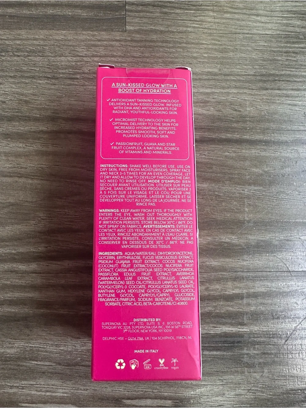 Coco & Eve - Sunny Honey Antioxidant Face Tanning Micromist